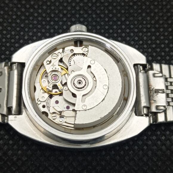 Vintage 1975 Citizen Automatic Womans Silver Watch W/daydate & Gold accents - Picture 9 of 9